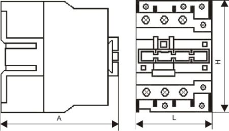 Contactor de forta tip D - LC1-D40, 65, 80, 95 - imagine 2