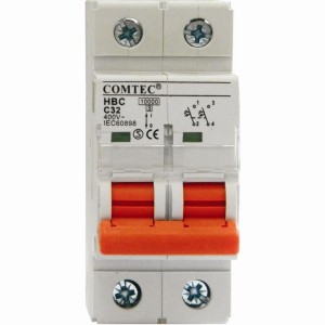 Intrerupator automat bipolarHBC 10kA MCB