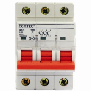 Intrerupator automat tripolar HBC 10kA MCB
