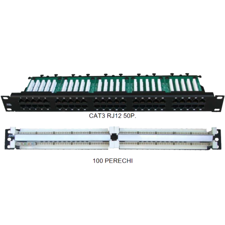 Patch panel-uri telefonice COMTEC