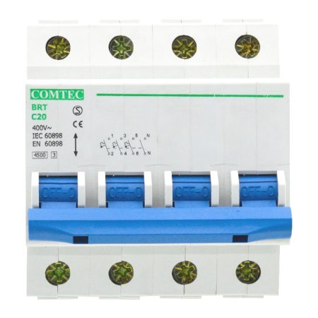 Intrerupator automat tetrapolar BRT 4.5kA MCB - imagine 2