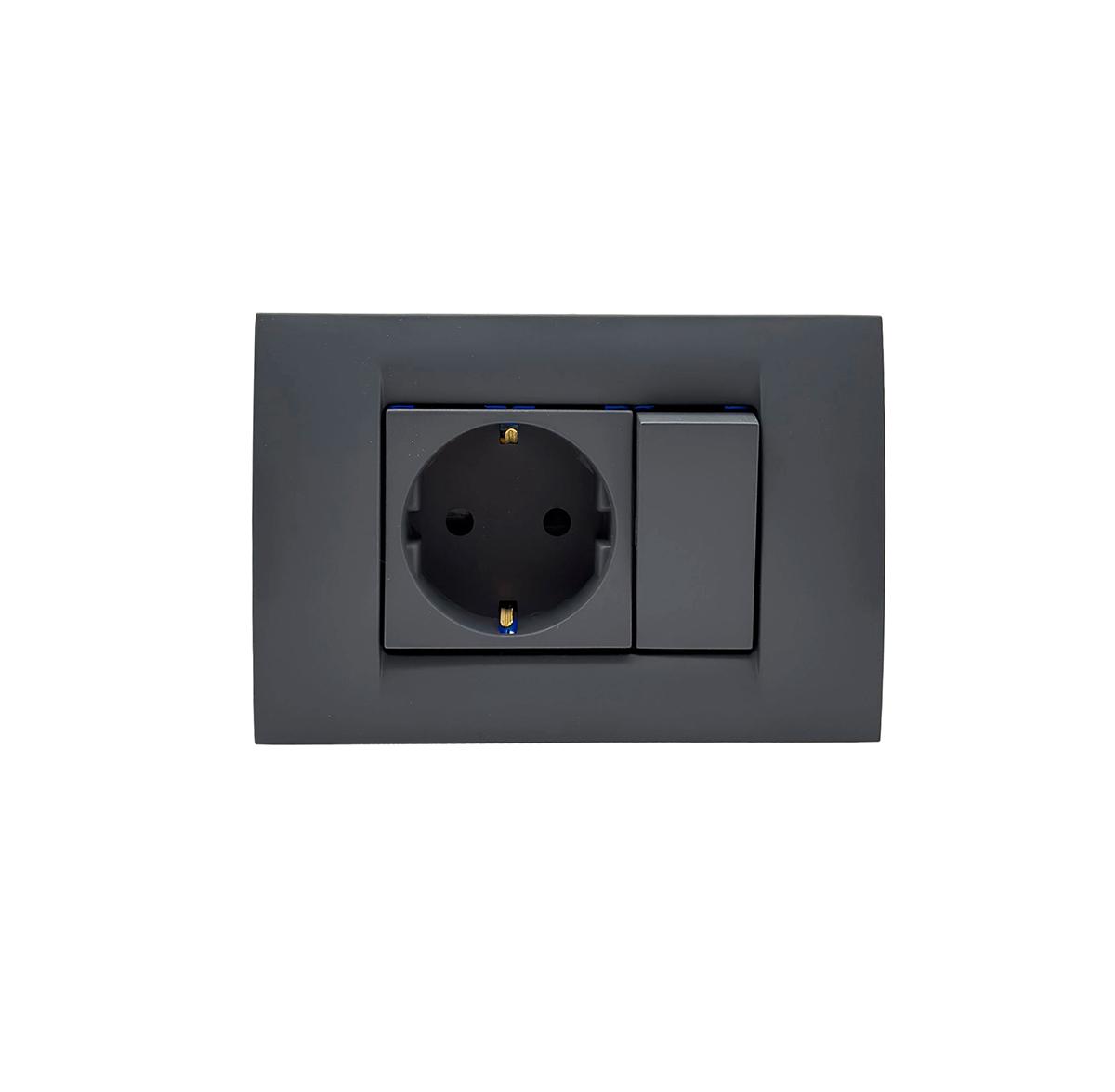 Aparataj de camera STIL PREMIUM MAT Negru-Alb-Antracit - imagine 2