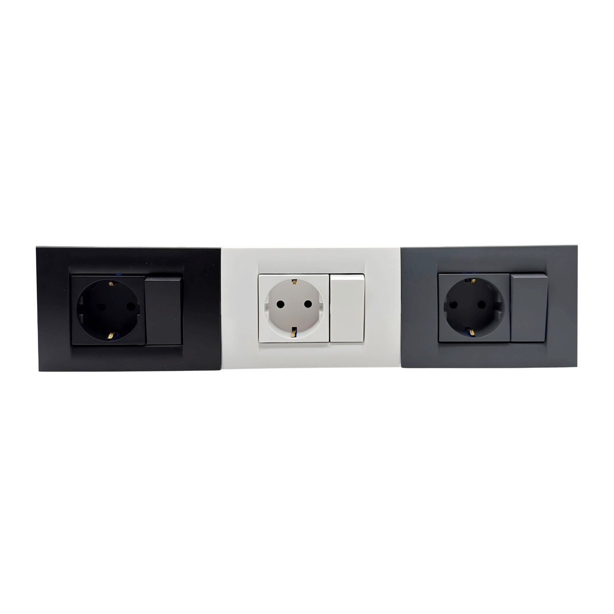 Aparataj de camera STIL PREMIUM MAT Negru-Alb-Antracit