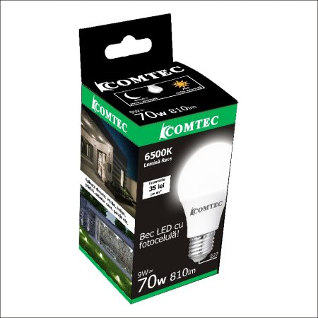 Bec LED cu fotocelula - imagine 2