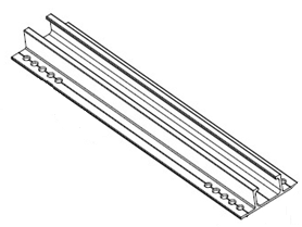 Sina mini rail aluminiu sustinere panouri fotovoltaice - imagine 2